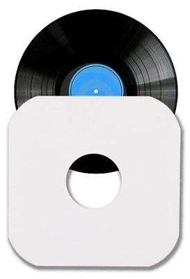 100 12" LP Album White Paper Vinyl Record Sleeves Protectors Heavy Duty Valuemailers rec.sleeve - фотография #2