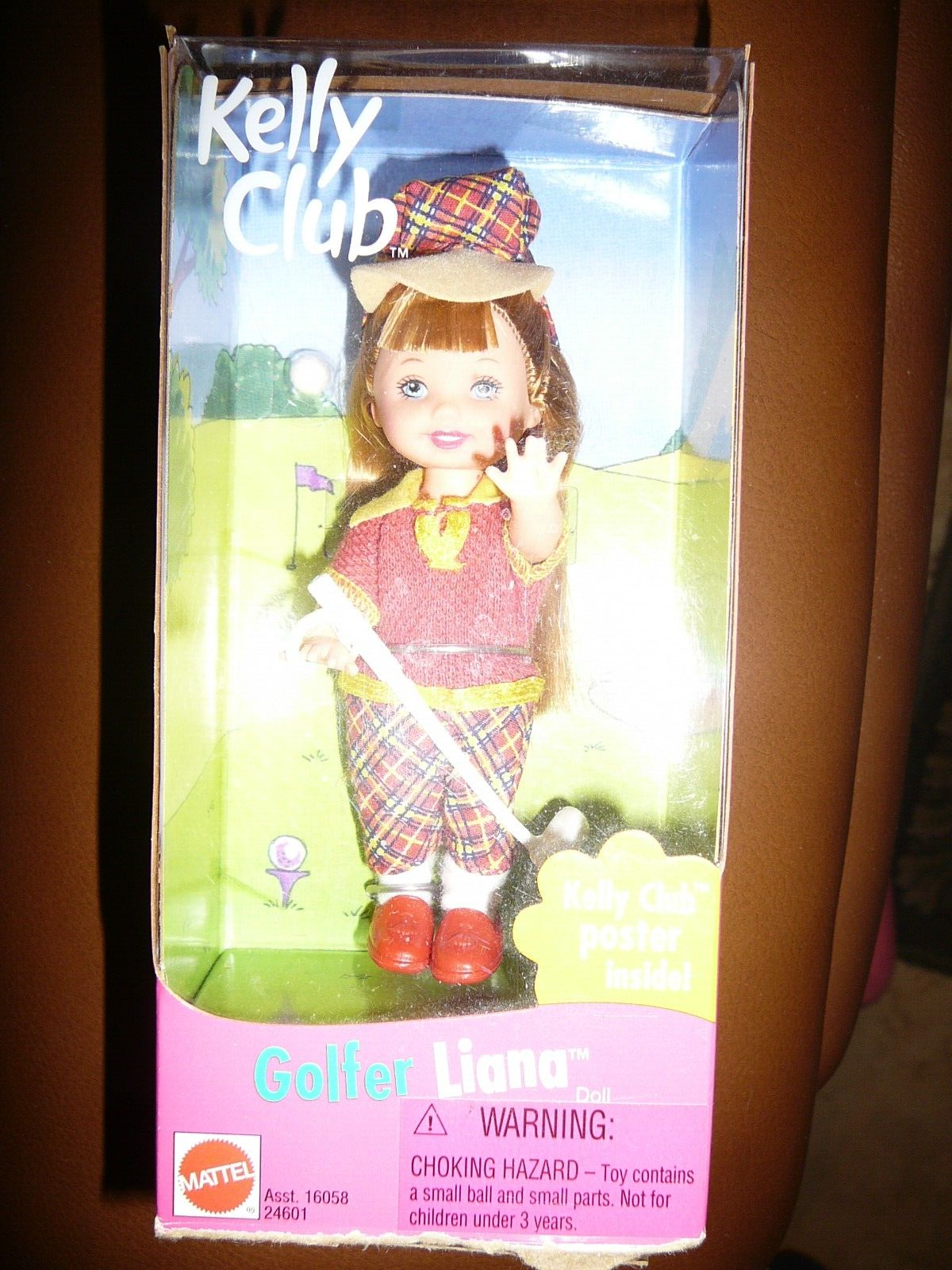 NRFB Golfer Liana  Kelly Club    - SO cute  - I combine shipping  :) Barbie