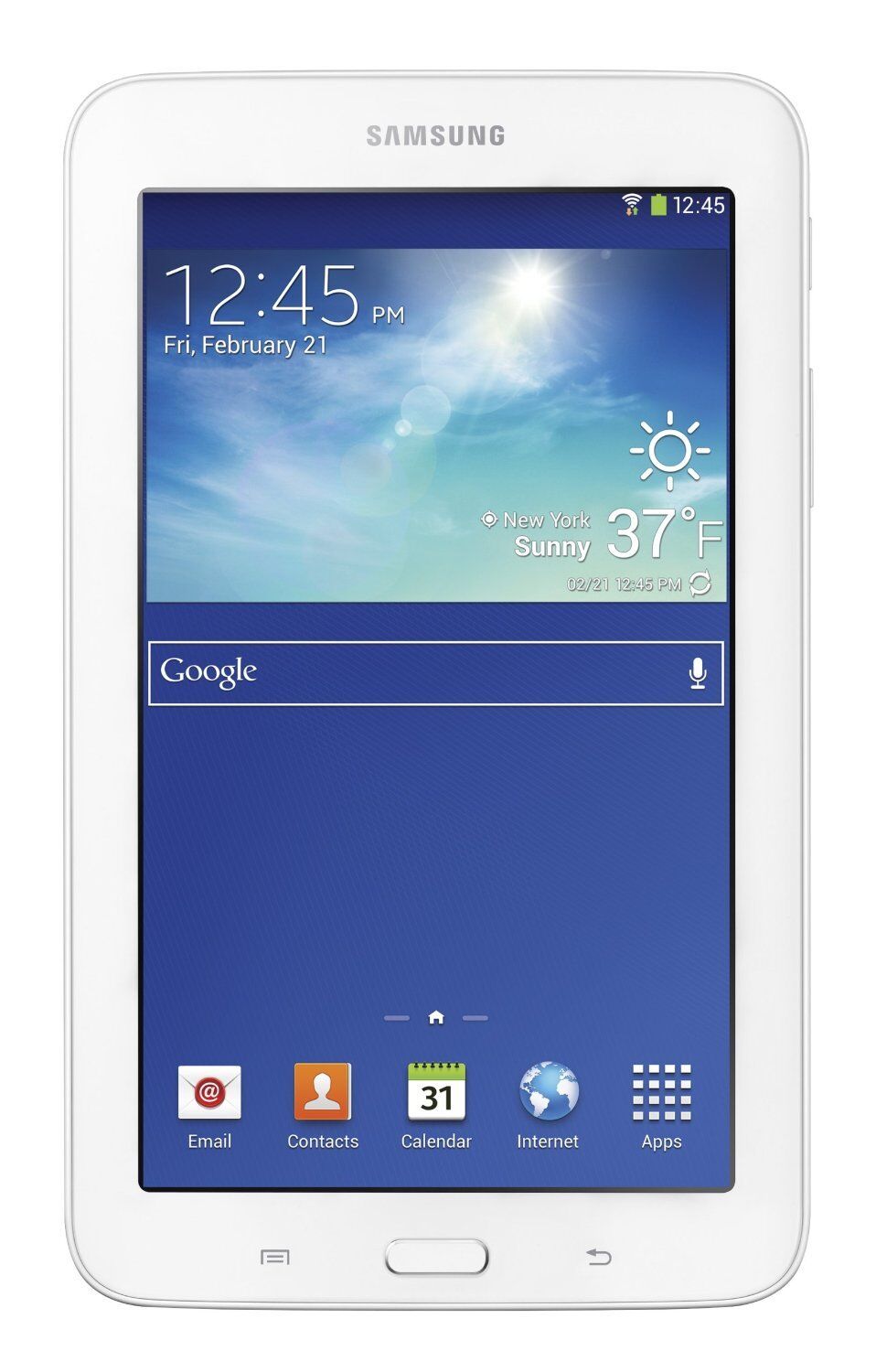 NEW SAMSUNG GALAXY TAB E LITE SM-T113 8GB Wi-Fi 7" WHITE GPS NOOK TABLET Samsung SM-T113NDWAXAR