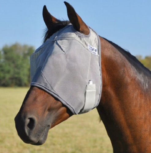 Cashel Fly Mask Horse Standard Ears Nose Sun Protection ALL STYLES ALL SIZES Cashel Does Not Apply - фотография #11