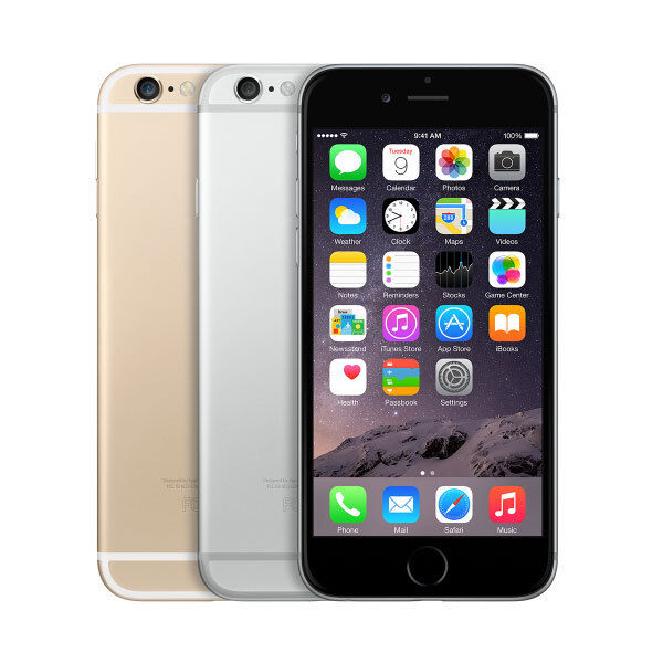 Apple iPhone 6 64GB "Factory Unlocked" 4G LTE WiFi 8MP Camera Smartphone - Good Apple MG5D2LL/A, MG5C2LL/A, MG5A2LL/A