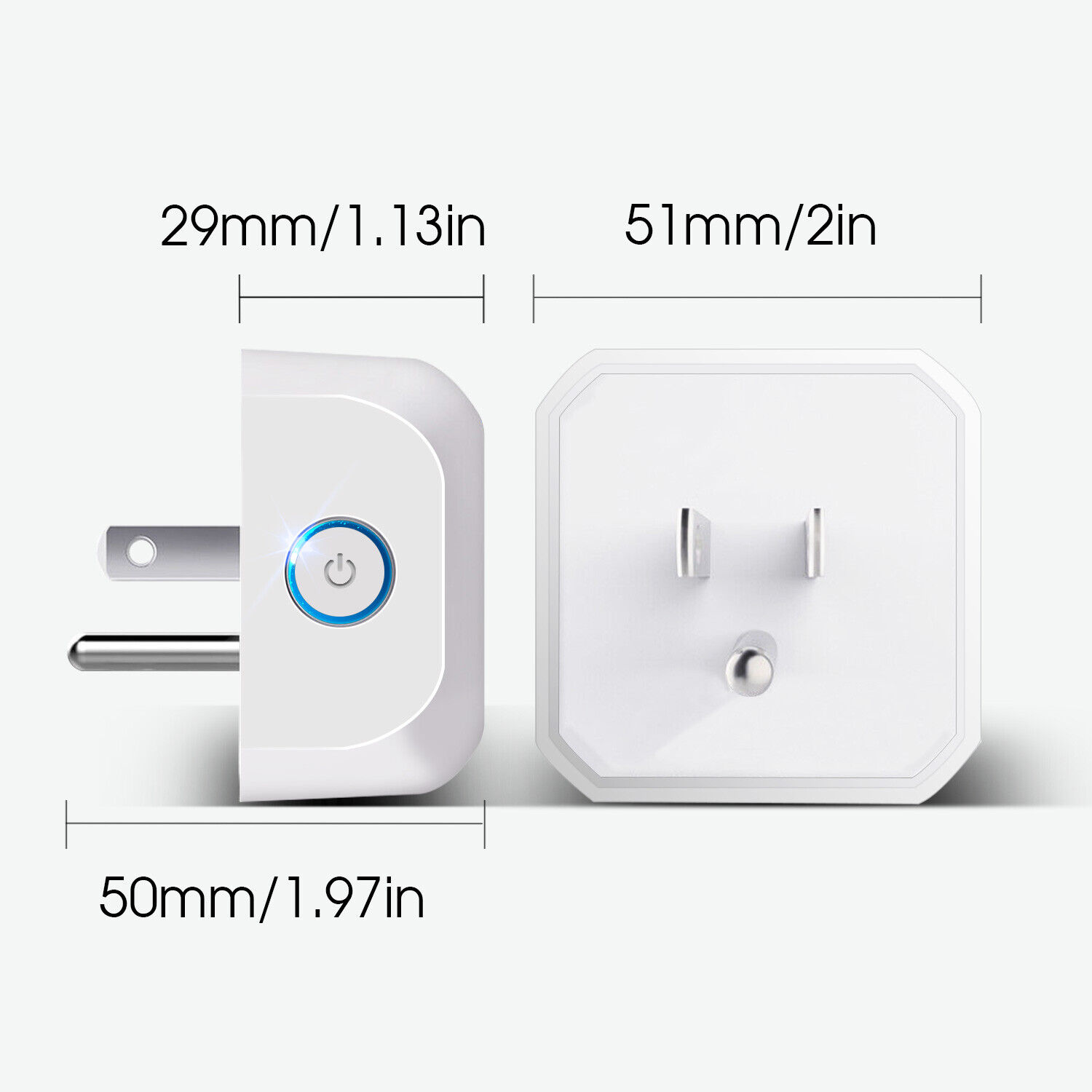 2X Smart WiFi US Plug Outlet Remote Control Timer Switch Socket Alexa Googlehome Kootion Does not apply - фотография #7