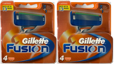 Gillette Fusion Refill Razor Blade Cartridges, 8 Ct.  Gillette Does Not Apply