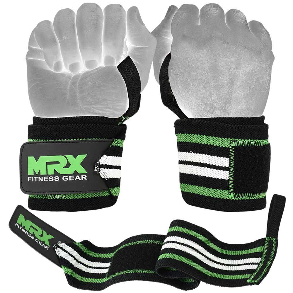 Weightlifting Wrist Wraps Gym Training Lifting Workout Support Straps MRX Pair MRX 416 - фотография #4