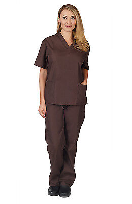 Medical Nursing Scrub Set NATURAL UNIFORMS Men Women Unisex Top Pants Hospital Natural Uniforms - фотография #10