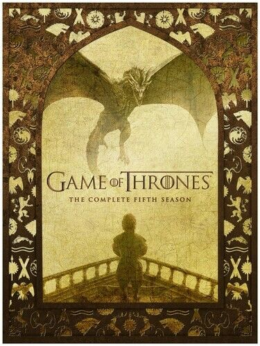 Game of Thrones: The Complete Fifth Season (DVD, 2016, 5-Disc Set) Без бренда