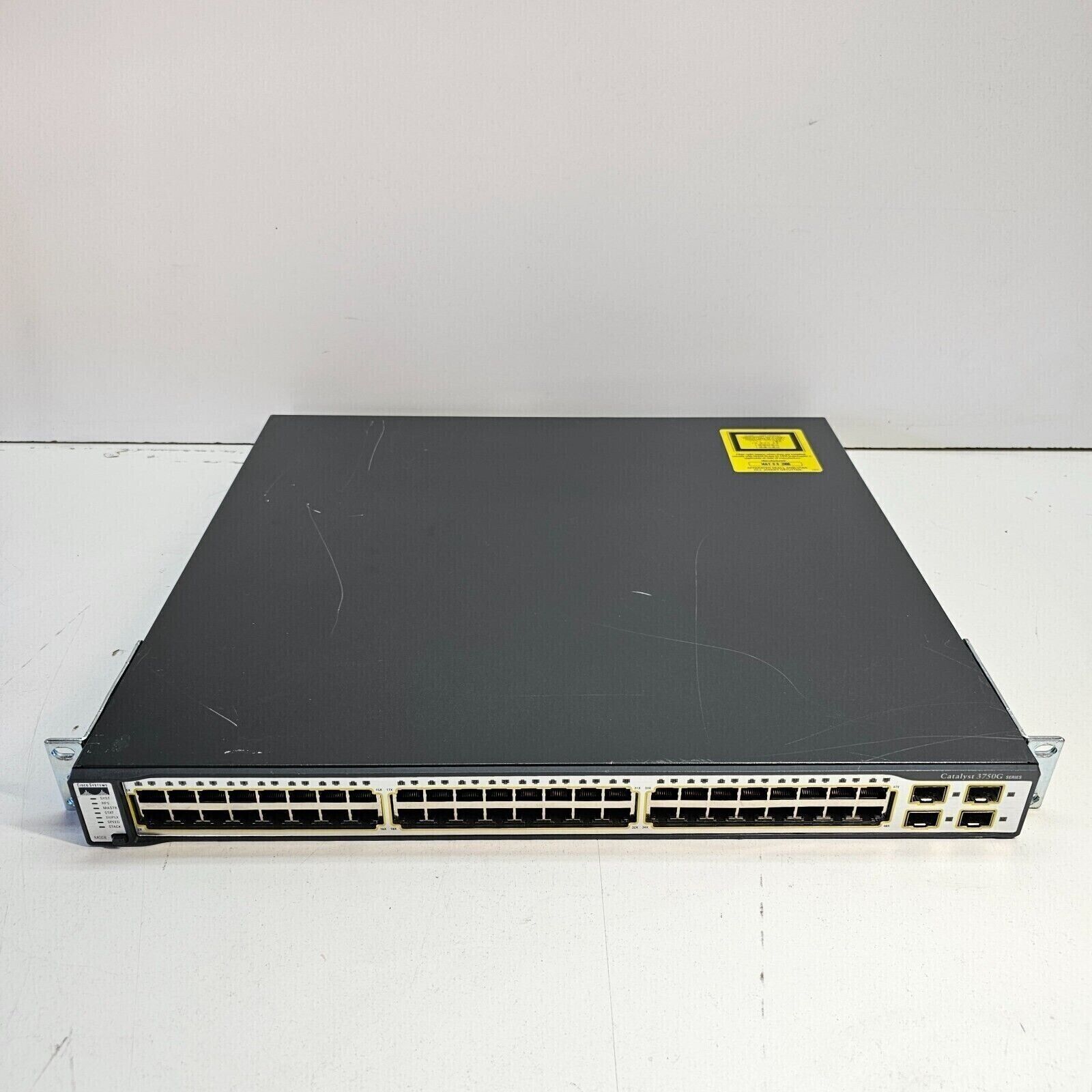 Cisco WS-C3750G-48TS-S 48 Gigabit Ports Layer 3 Switch 3750G-48TS-E ios 15.0 (2) Cisco WS-C3750G-48TS-S