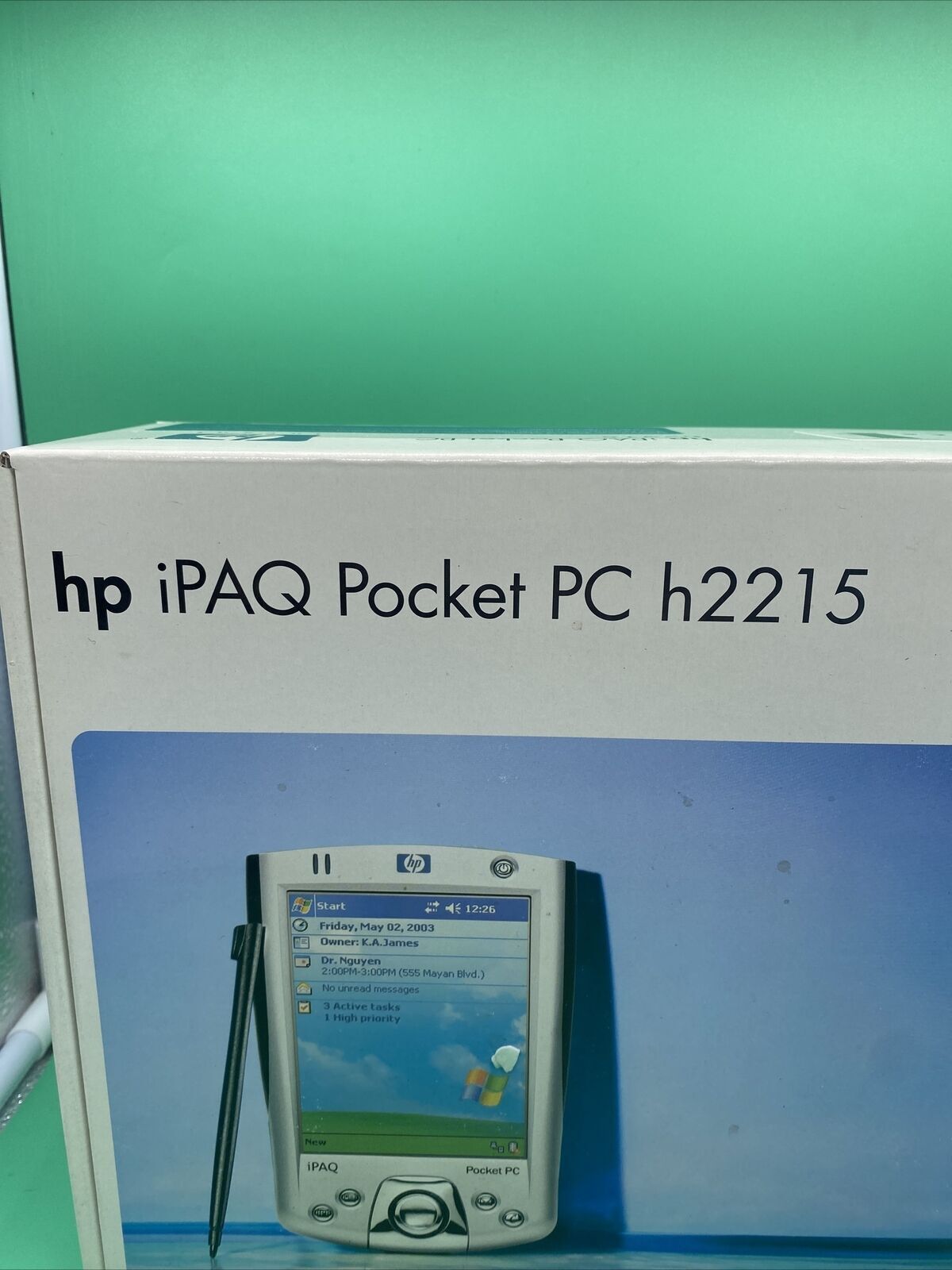 HP IPAQ H2215 Pocket PC 400mhz (FA159A#8ZP) Brand NEW/FACTORY SELAED HP FA159A;FA159AR#8ZP;FA159A#8ZP - фотография #2
