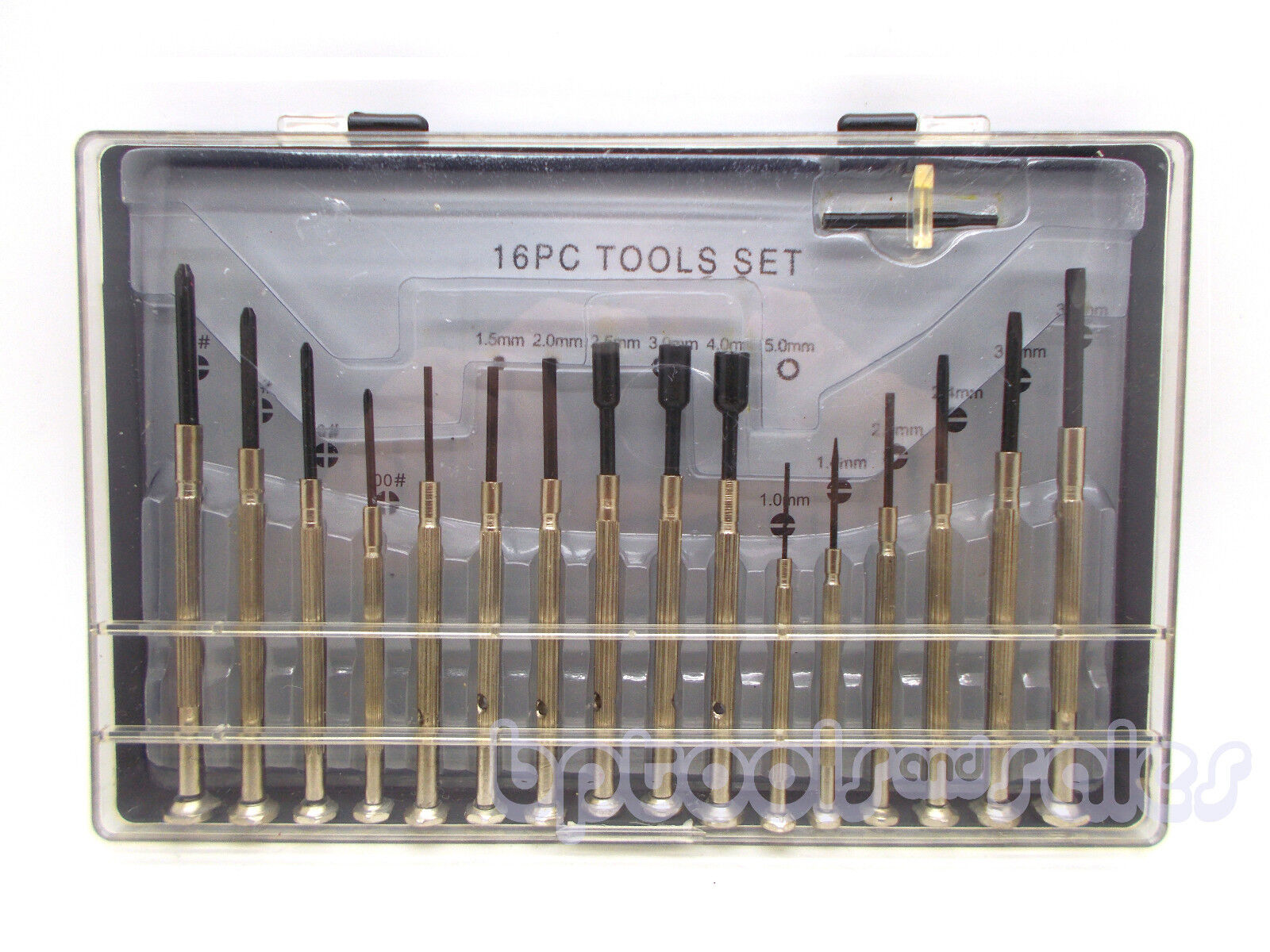 16pc Small Mini Precision Screwdriver Set for Watch Jewelry Electronic Repair Cal/AJ/APU Does Not Apply