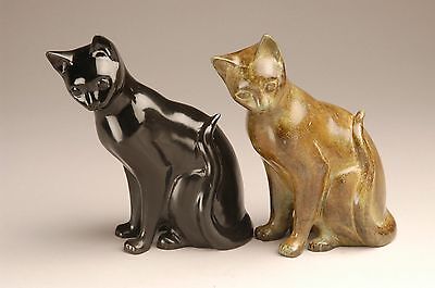 Cat Brass Cremation Urns Brass Cat Urn