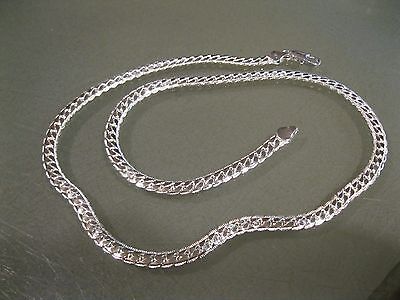 5MM 925 Sterling Silver  Necklace Chain 20" inch Fashion Men Women sterling silver