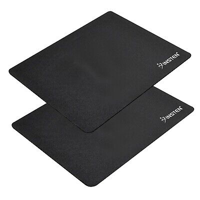 2Pcs Black Silicone Pad Mousepad For Mice  Mouse Non Slip Mat PC Game Gaming INSTEN Does not apply - фотография #4