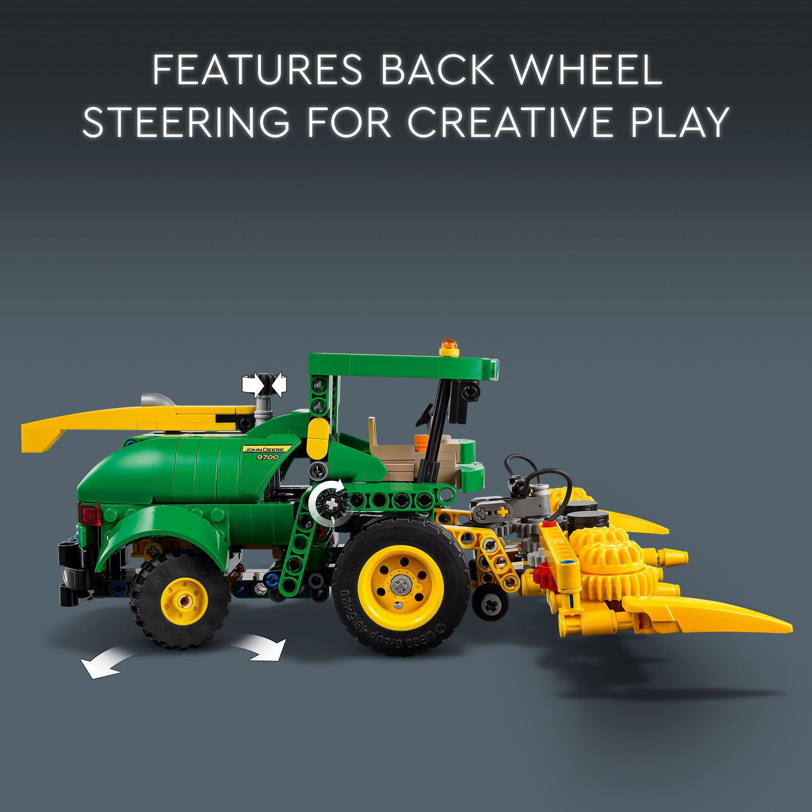 LEGO Technic John Deere 9700 Forage Harvester Farm Toy 42168 LEGO - фотография #4