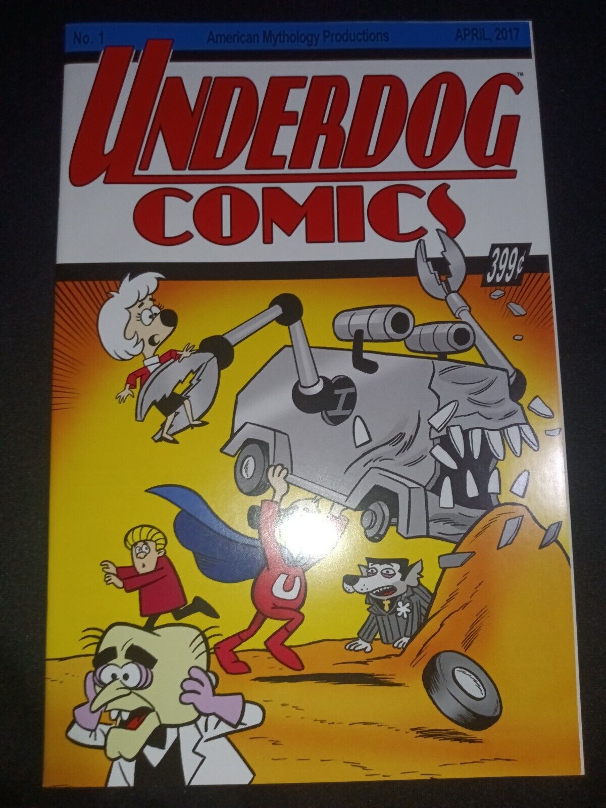 underdog comic # 1 Без бренда