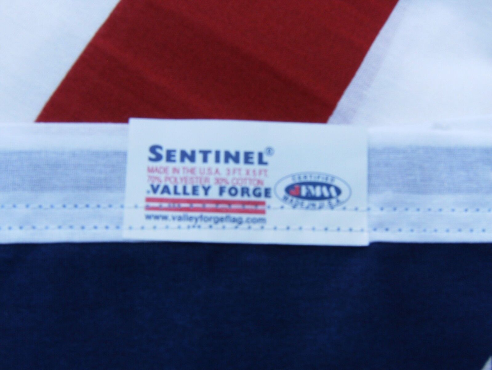 Valley Forge US American Flag 3'x5' PRINTED Poly/Cotton 100% Made in the USA Без бренда - фотография #3