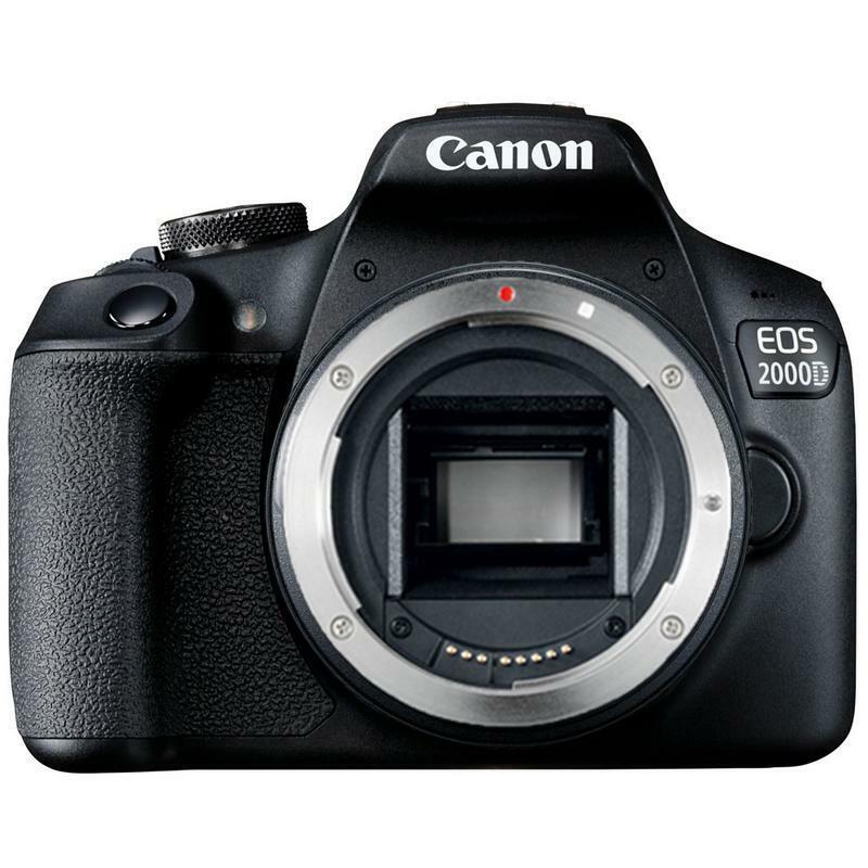 Canon EOS 2000D 24.1MP DSLR Camera + 18-55mm Lens + 8GB Accessory Bundle Canon TEDS-2728C004AA-7 - фотография #2