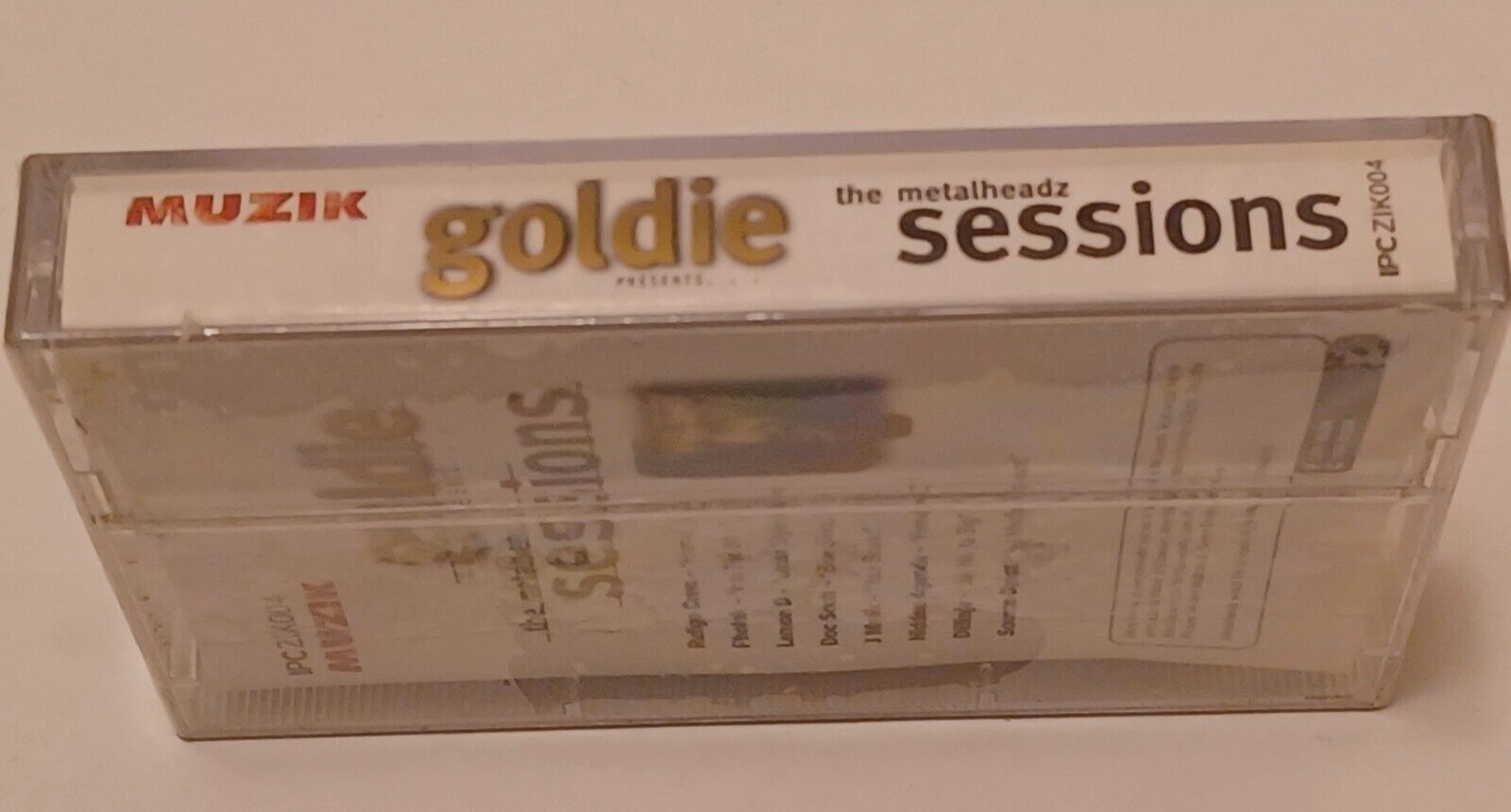 Goldie : The Metalheadz Sessions - 1996 Muzik Magazine Tape -NEW- SEALED - RARE Без бренда - фотография #5