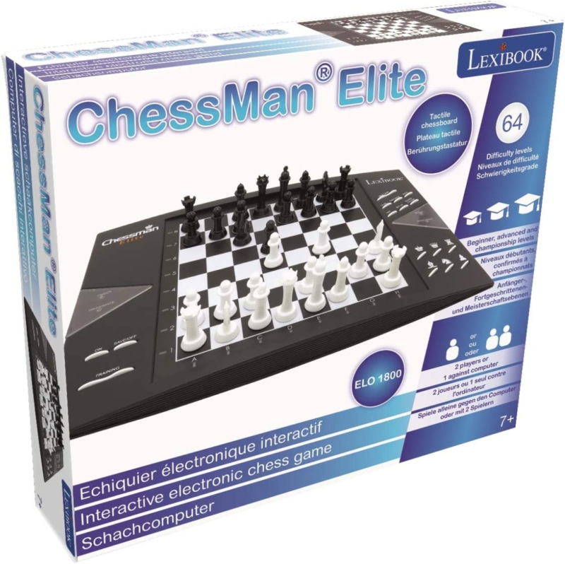 Chessman® Elite Interactive Electronic Chess Game +, 64 Levels of Difficulty, Le Does not apply - фотография #3