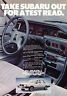 1981 Subaru Sedan - Classic Vintage Advertisement Ad A99 Без бренда Sedan