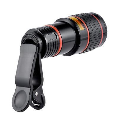 HD 8X Clip On Optical Zoom Telescope Camera Lens For Universal Mobile Phone Без бренда - фотография #7