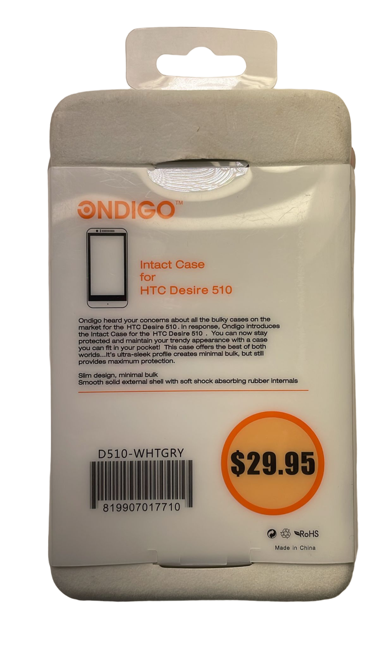 Ondigo Intact Case for HTC Desire 510 - White Gray ONDIGO D510-WHTGRY - фотография #6