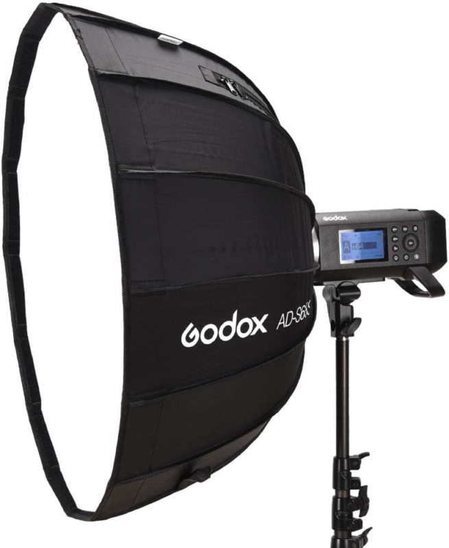 AD-S65S Portable Softbox 25.6Inch/65Cm  Mount for Ad400Pro Ad300Pro ML60 Ml60Bi  Does not apply - фотография #2