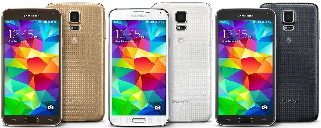 NEW Samsung Galaxy S5 SM-G900A AT&T Factory Unlocked 16GB Smartphone All Colors Samsung SM-G900AZKAATT - фотография #2