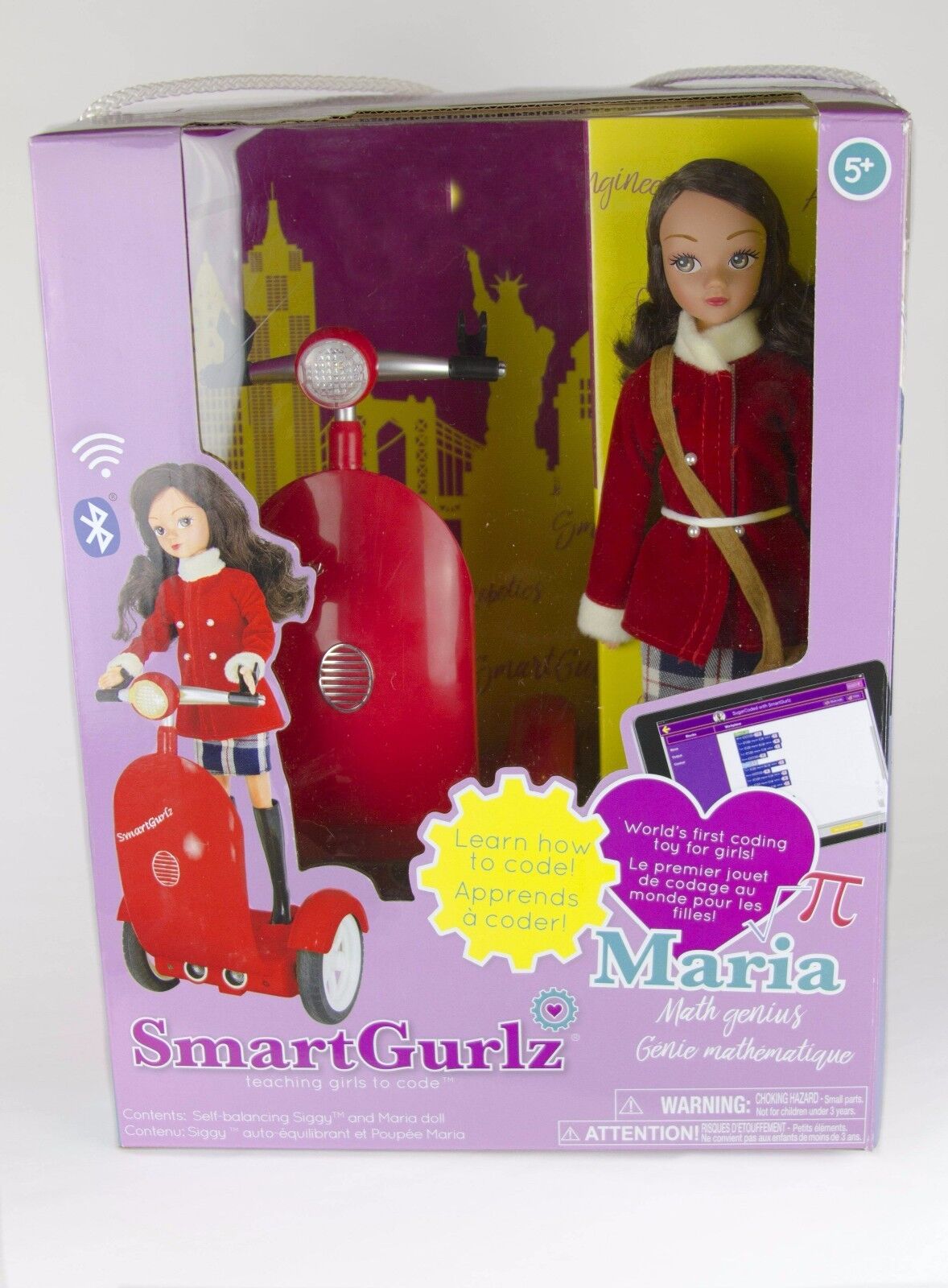 👧🏻SMARTGURLZ CODING RED SIGGY SEGWAY ROBOT W MARIA DOLL FOR GIRLS STEM MIB SmartGurlz Does Not Apply - фотография #2