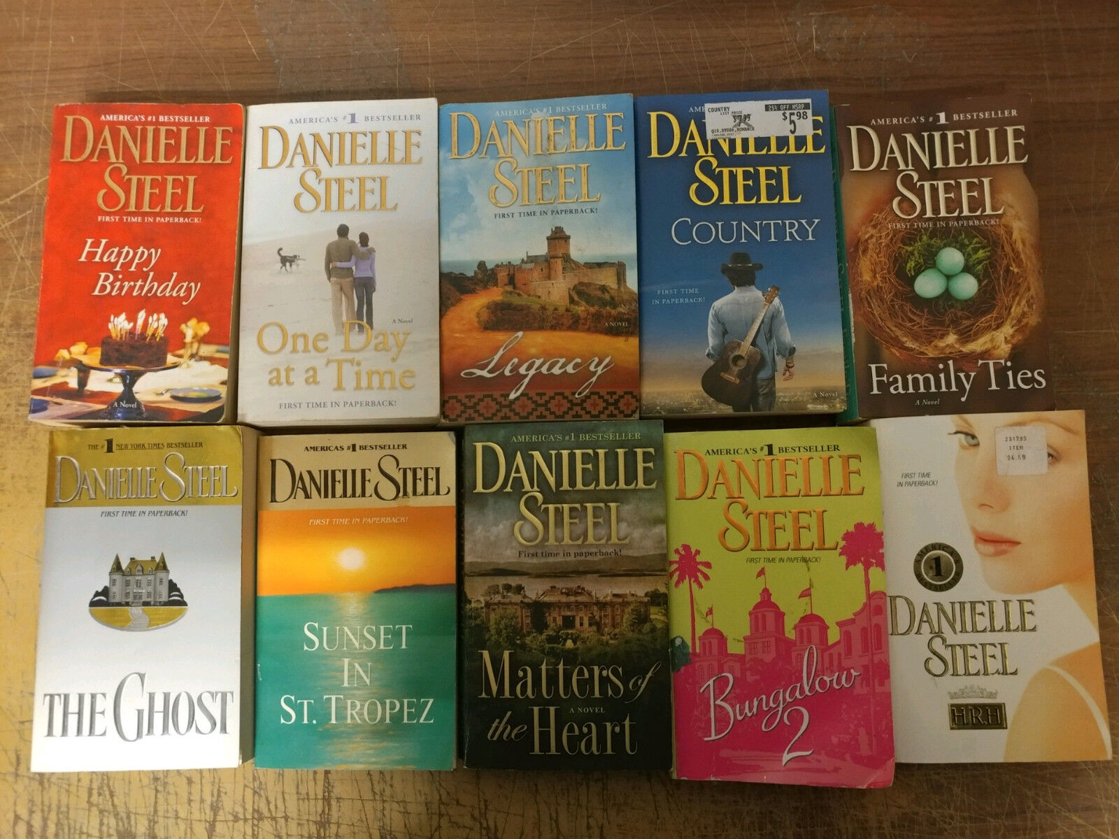 Lot of 10 Danielle Steel Romance Set Popular Series PAPERBACK UNSORTED Books MIX Без бренда - фотография #6