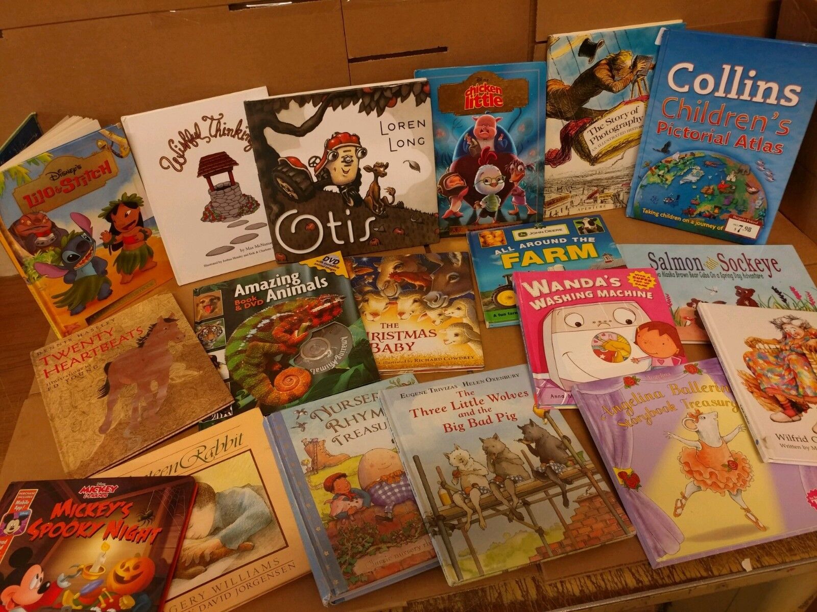 Lot of 20 ALL HARDCOVER Children Reading Books Bedtime-Story Time-RANDOM Kid MIX Без бренда - фотография #5