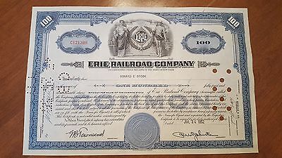 10 Different Railroad Stock Certificates Reading Pennsylvania B&O Erie Lot Без бренда - фотография #8