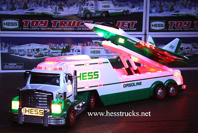 2010 Hess Truck and Jet    100% Mint-in-Box from case Hess