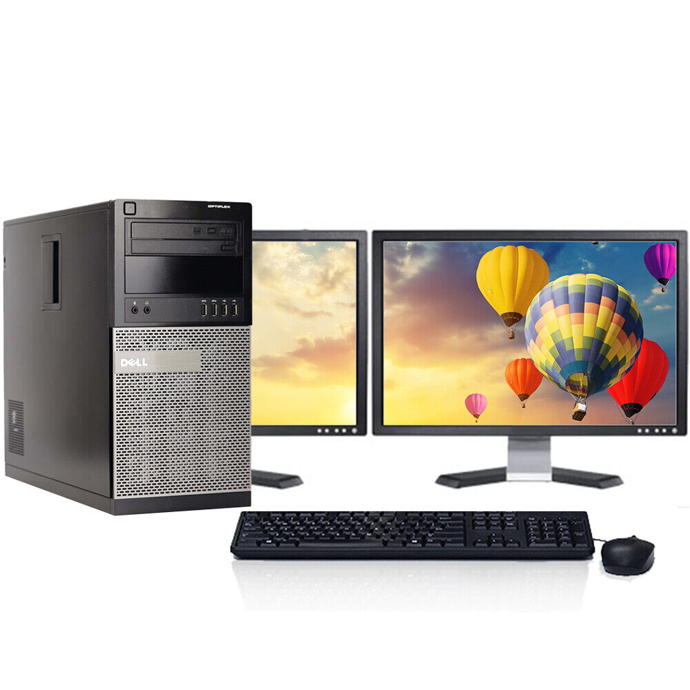 Dell Computer Tower i5 up to 16GB RAM 2TB HD or SSD Wi-Fi 24 LCD Windows 10 Pro Dell dellcustom