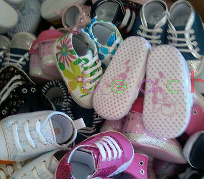 Wholesale Infant Baby Boy Girl First Crib Shoes Job Lots Newborn to 18 Months Без бренда - фотография #7