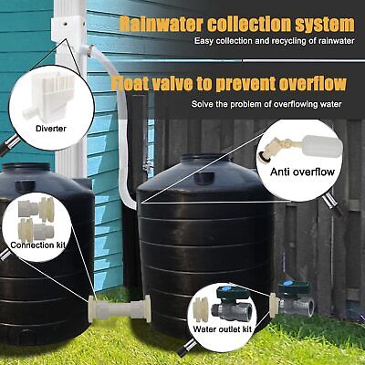 Prevent Overflow Rainwater Collection System,Downspout Diverter,Rain Water Ca... perfsign - фотография #2