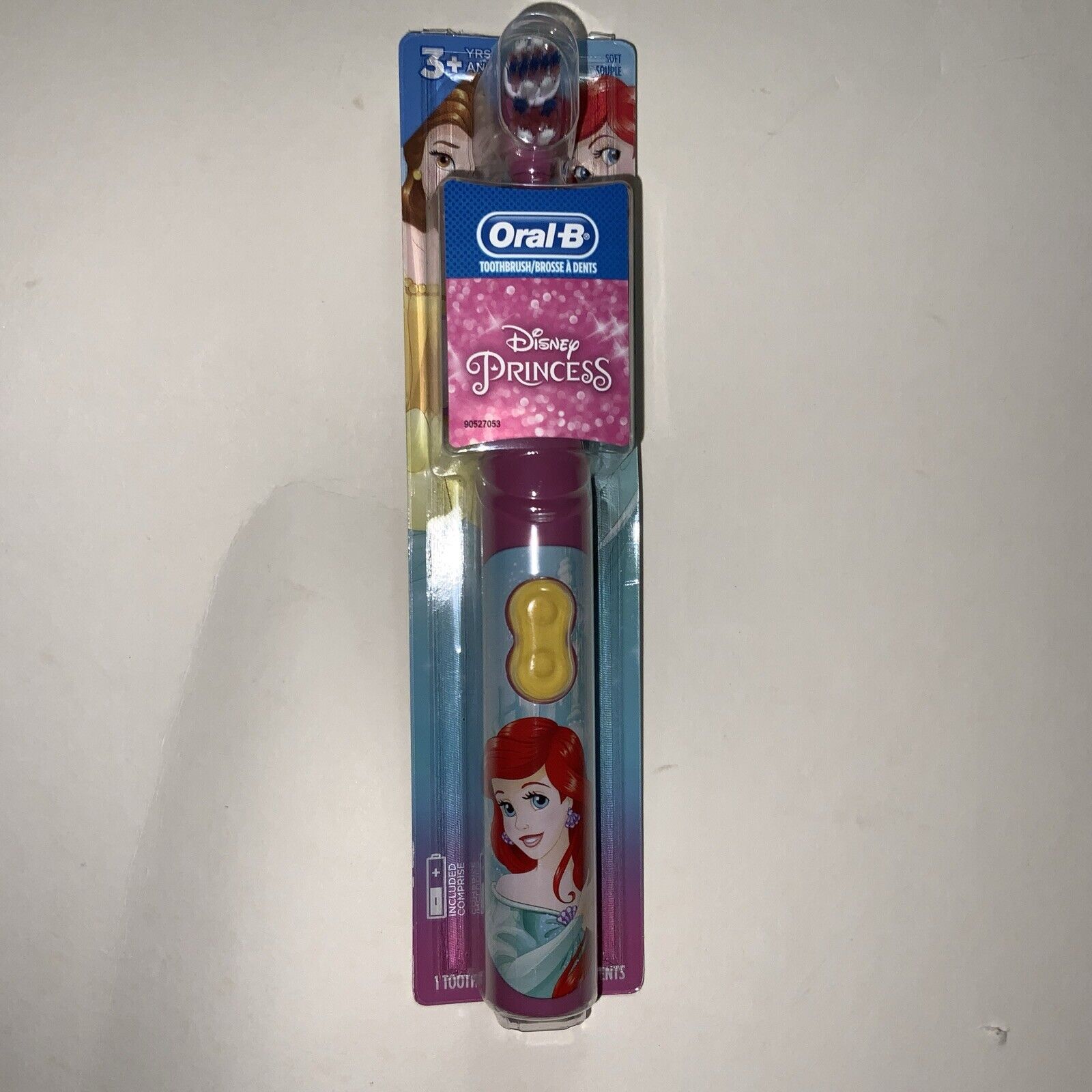 Oral-B Kids Battery Power Toothbrush Ariel Disney Princess Rotating Brush Oral-B DB2010