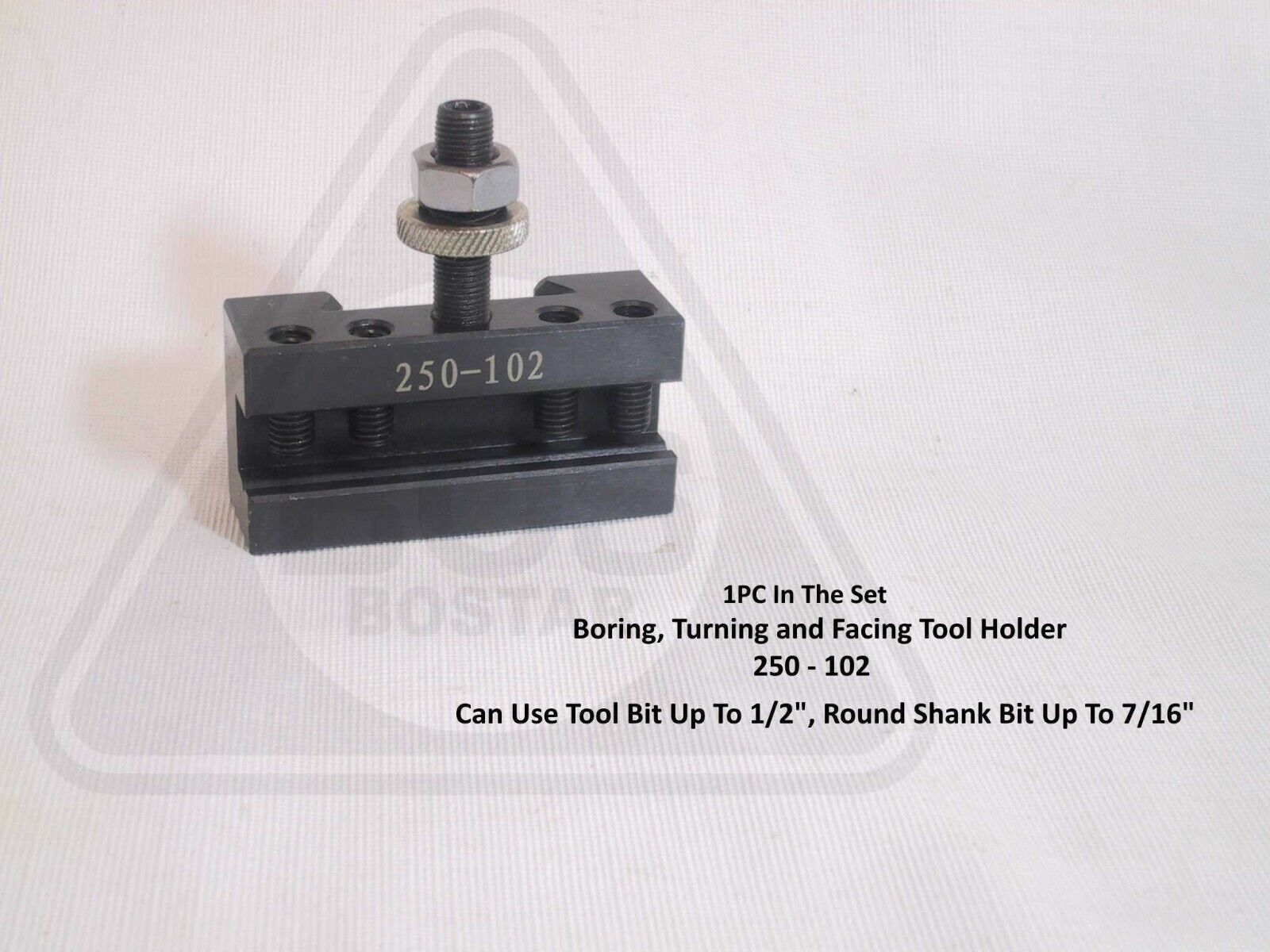 BOSTAR AXA 250-100 Piston Type Tool Post Tool Holder Set for Lathe 6 - 12" , 6PC Toolprecision 251100 - фотография #3