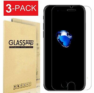 3 Pack Tempered Glass Screen Protectors For iPhone 5 6 7 8 Plus X XS Max XR Glass Screen Pro Does Not Apply - фотография #7