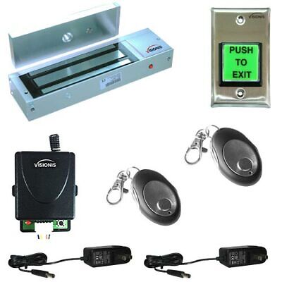 Door Buzzing System 1200lbs Magnetic Lock Wireless Kit with Multi-Entry FPC FPC-5018-VS
