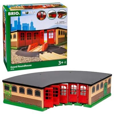 Brio World - 33736 Grand Roundhouse | 2 Piece Toy Train Accessory for Kids Ag... BRIO Does not apply - фотография #3