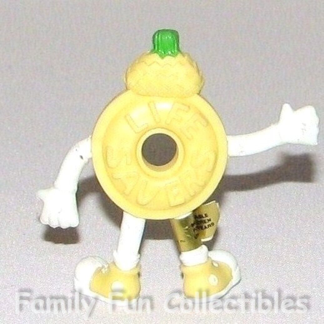 NABISCO~1992 Russ Berrie Bendy Figure~Life Savers~Perky Pineapple Mini Toy~MISP Без бренда - фотография #2
