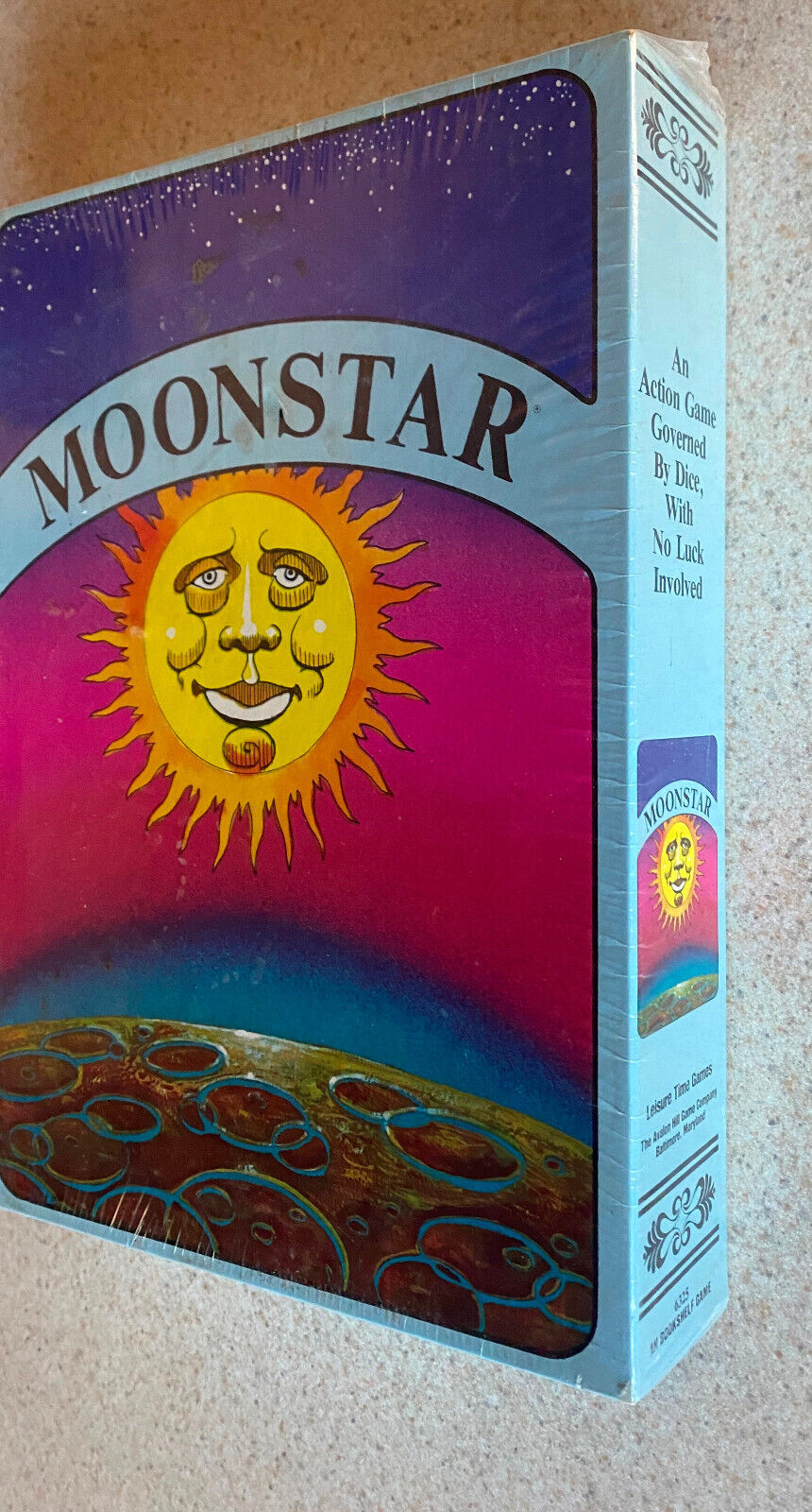 MOONSTAR (1981 Avalon Hill) -- Bookshelf Astrology Strategy Game -- SEALED avalon hill 1 - фотография #3