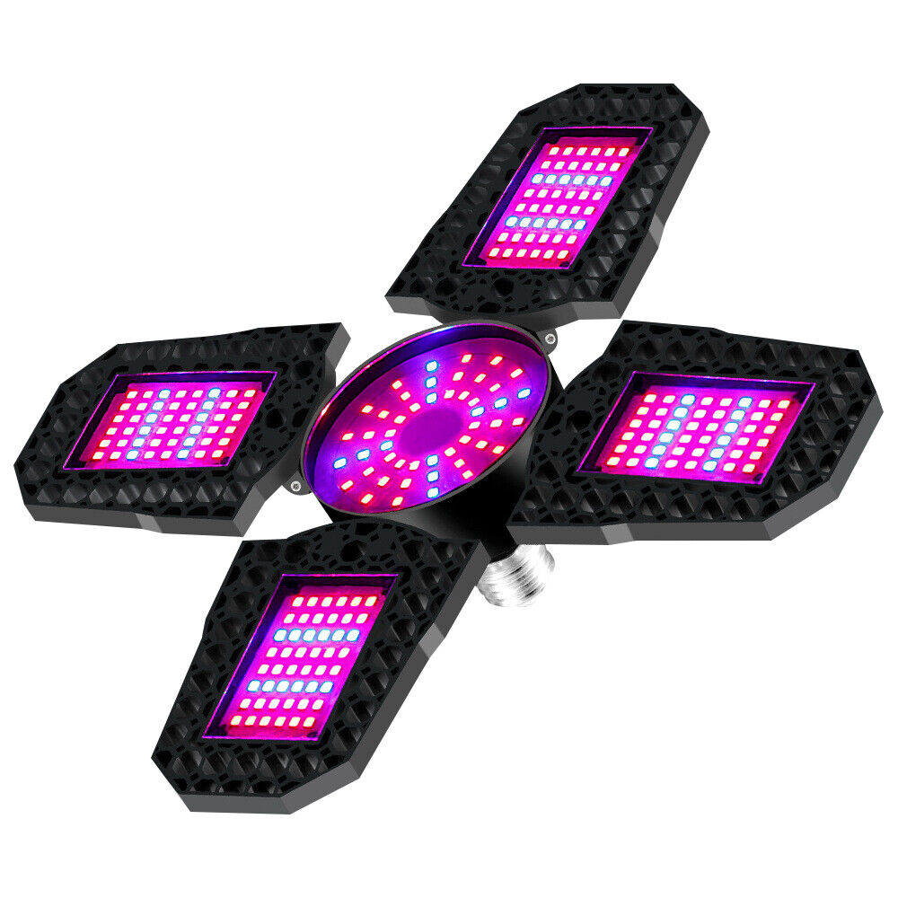 LED Grow Light Bulb Plants Growing Lamps Flower Indoor Hydroponics Full Spectrum Unbranded Does Not Apply - фотография #2