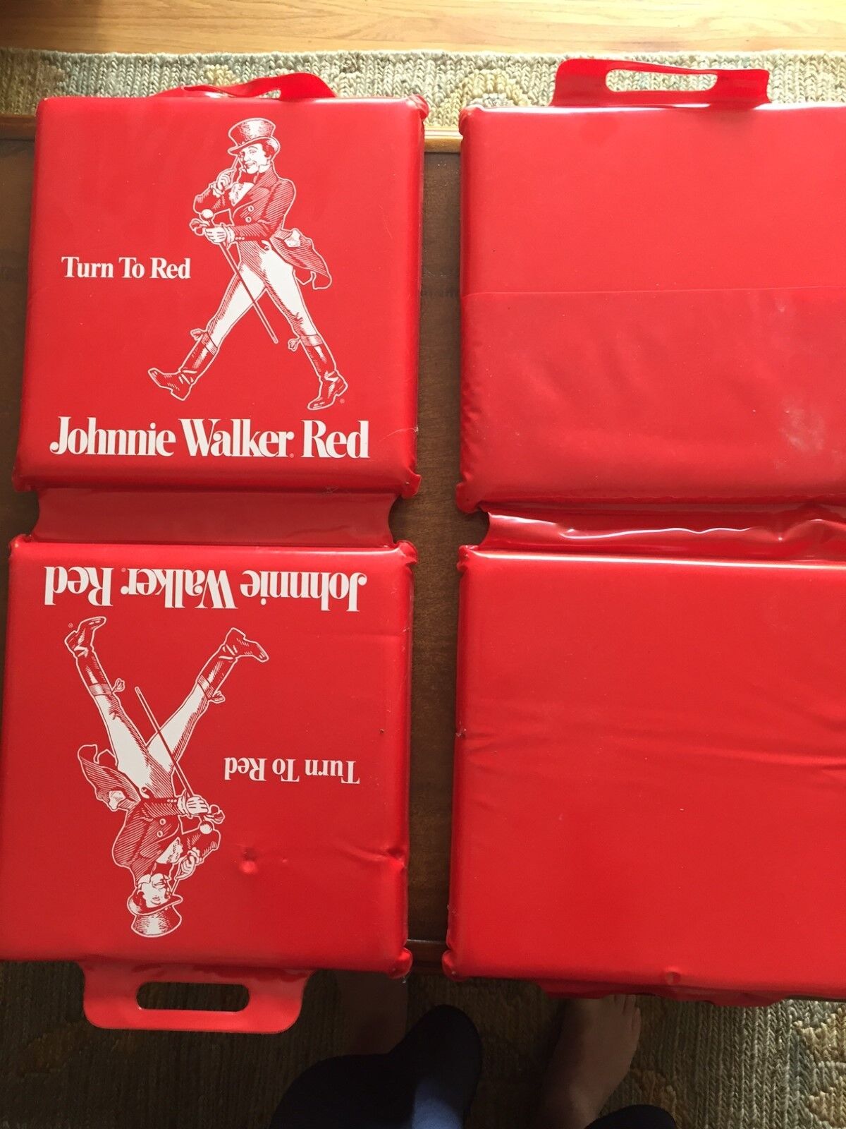 Johnnie Walker Red Stadium Seat Cushions Set of 2 for $19.00 Johnnie Walker - фотография #3