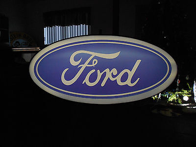 Ford Lighted Oval Sign Без бренда