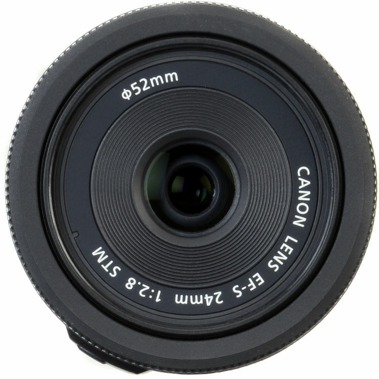 Canon EF-S 24mm f/2.8 STM Lens + Color Set + LED Light - 16GB Accessory Bundle Canon Does Not Apply - фотография #3
