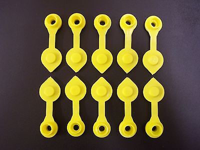 10 Yellow Fuel Gas Can Jug Vent Cap Blitz Wedco Scepter Essence Midwest Eagle JSP MANUFACTURING® Does Not Apply - фотография #2