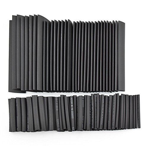 127-Piece Heat Shrink Tubing Set for Electrical Wires - Assorted Wrap Cable Kit TIKA Does Not Apply - фотография #2