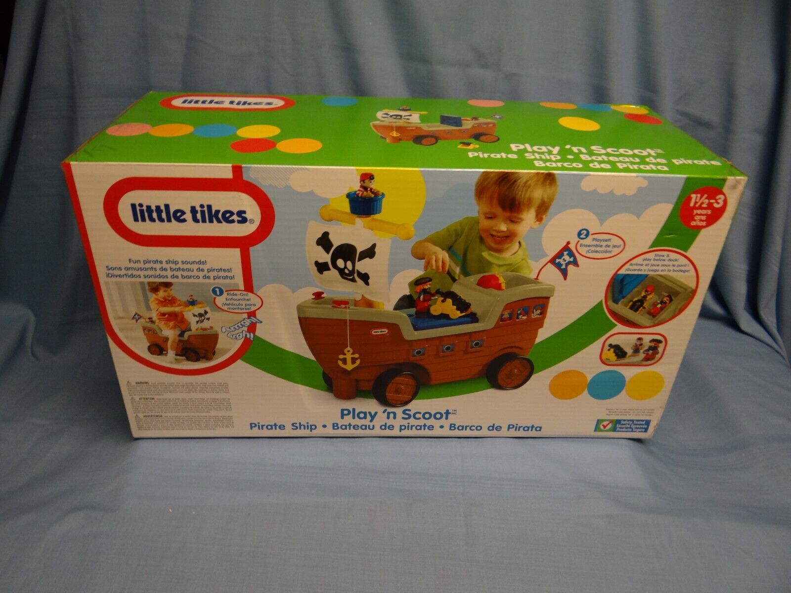 LITTLE TIKES PLAY AND SCOOT PIRATE SHIP Little Tikes does not apply - фотография #2