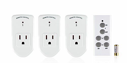 BN-LINK Wireless Remote Control Outlet Switch,3 Remote Sockets +1 Remote Control BN-LINK Does Not Apply